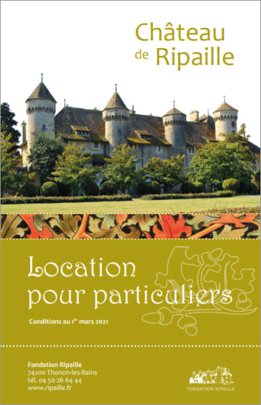 Louer le château de Ripaille